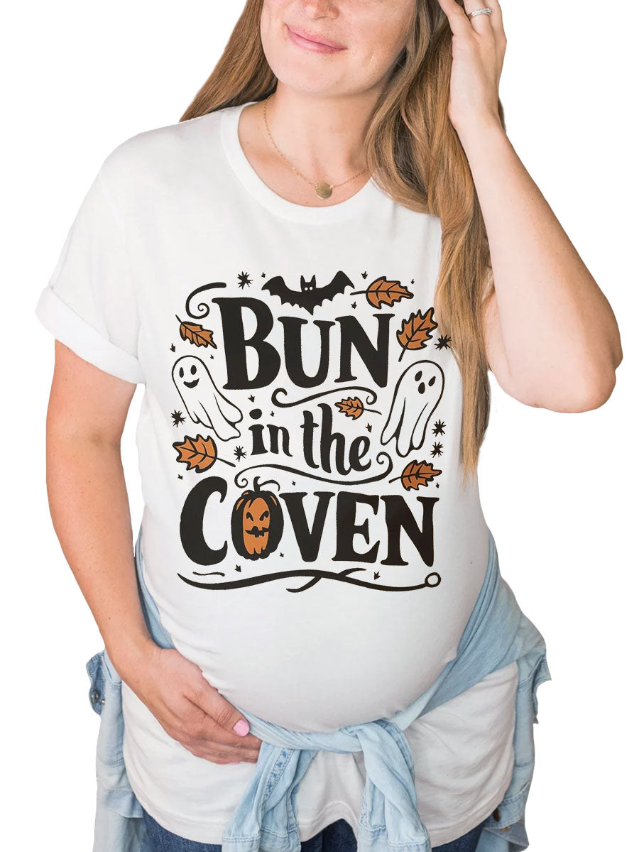 Bun In The Coven Maternity Shirt