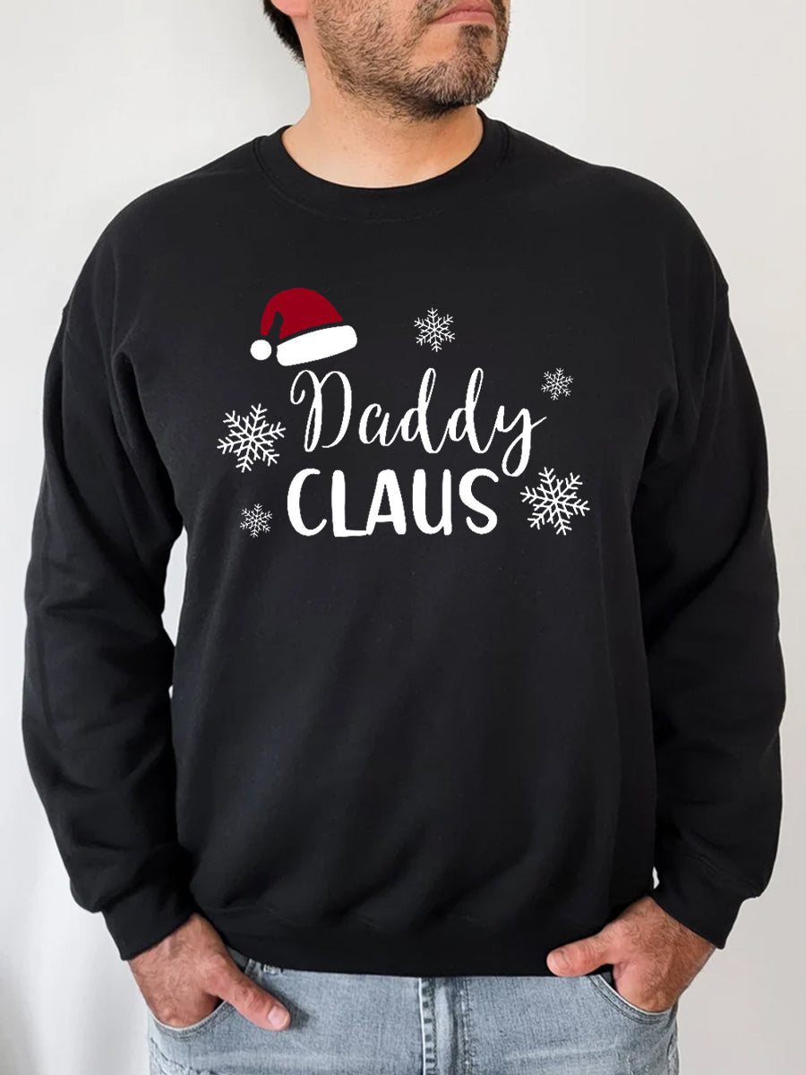 Mommy & Daddy Claus Couple Sweatshirt