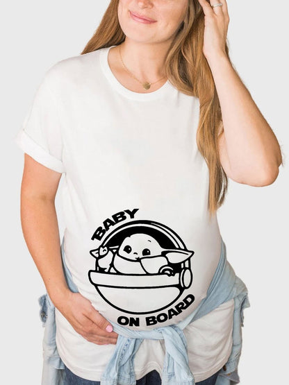 Baby on Board Couple Shirt