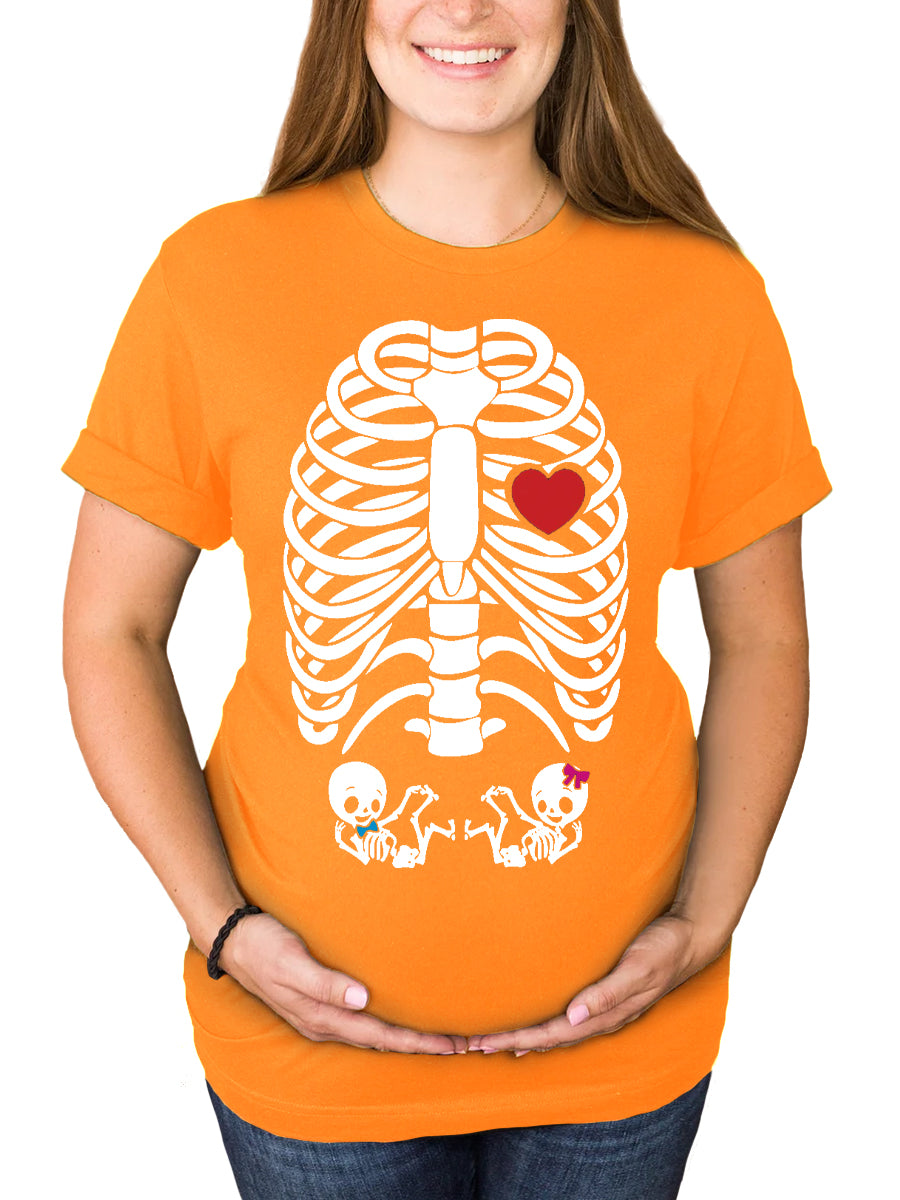 Skeleton Twins Baby Couple Shirt