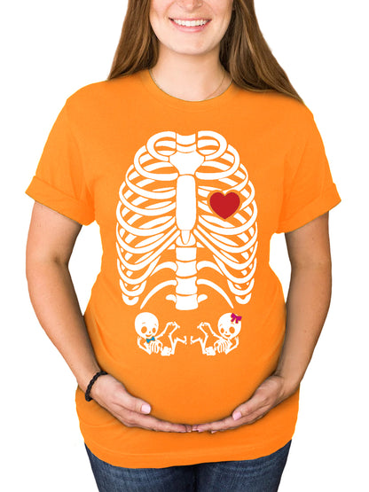 Skeleton Twins Baby Couple Shirt