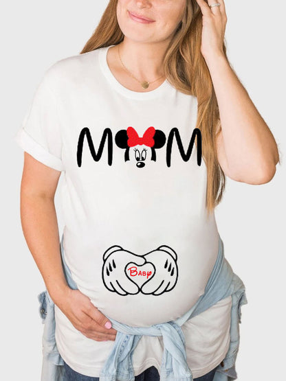 Mom Baby and Dad Couple Shirt