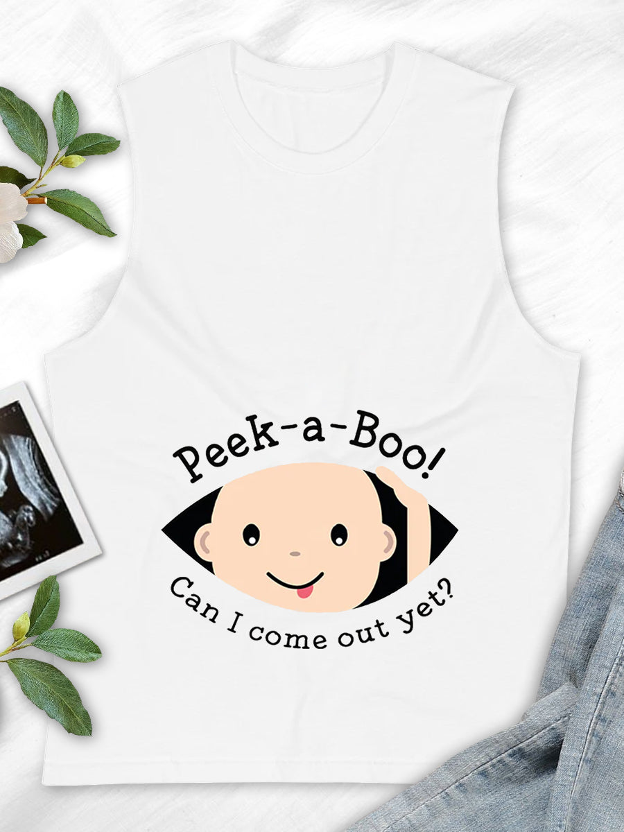 Can I Come Out Yet Maternity Shirt