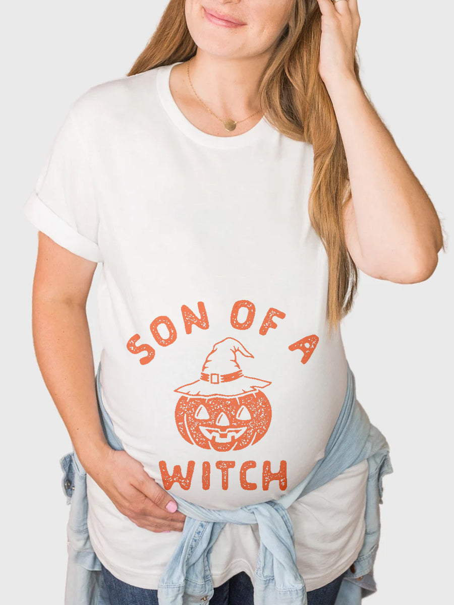 Son of Witch Maternity Shirt