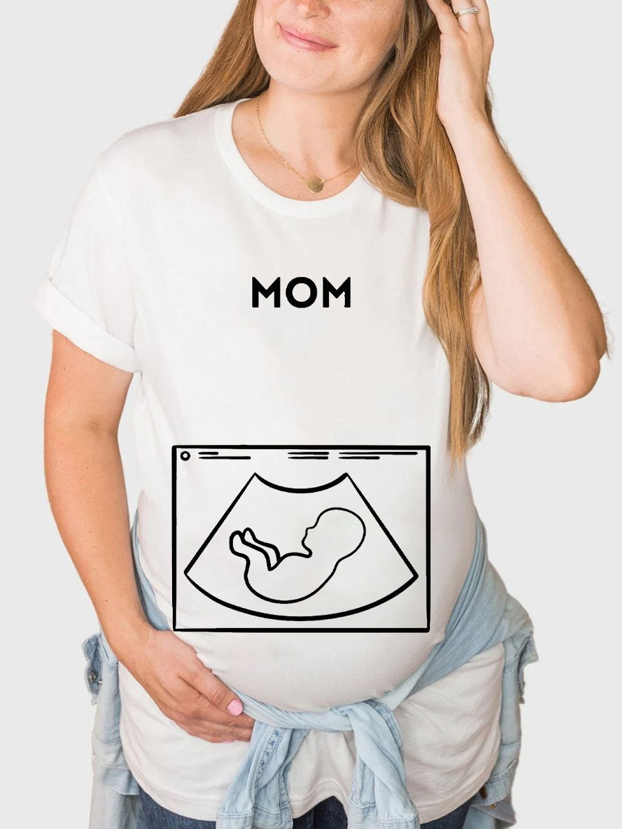 Mom Baby and Dad Food Couple Shirt