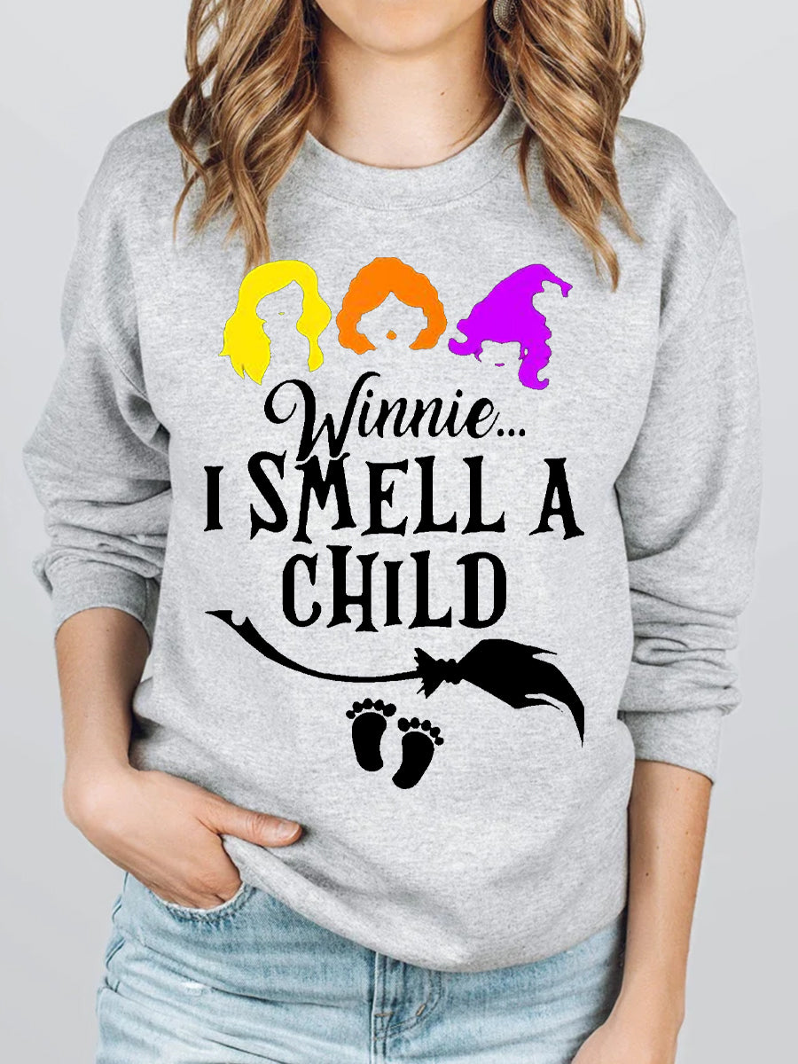 Winnie I Smell A Child Funny Maternity Shirt