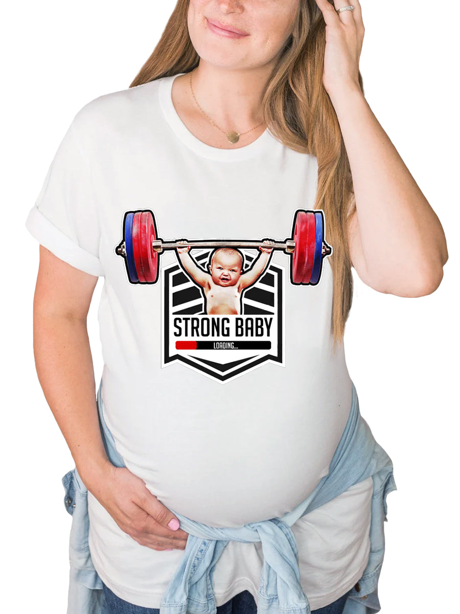 Strong Baby Maternity Shirt