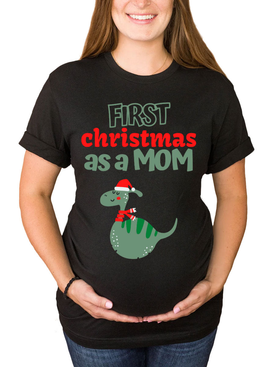 First Christmas as a Mom / Dad Couple Shirt