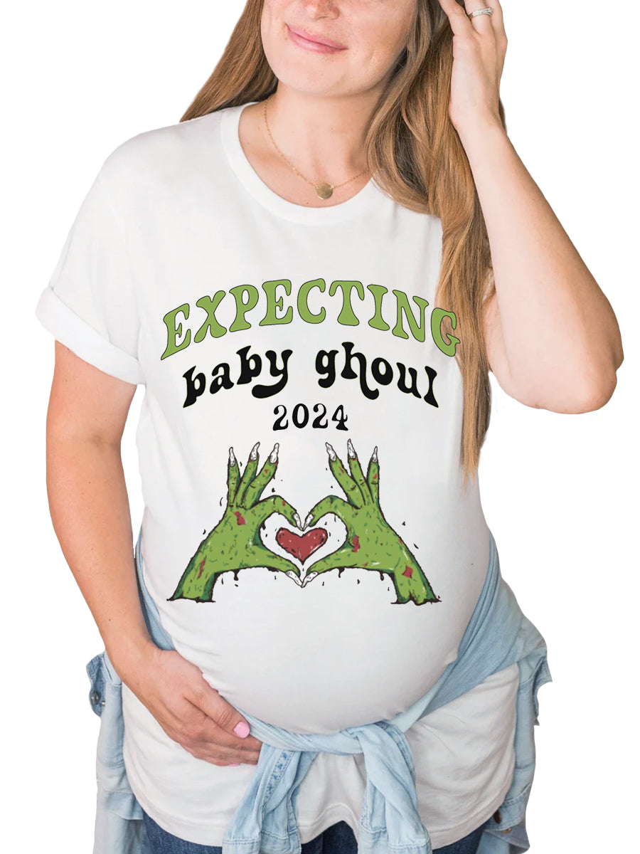 Expecting Baby Ghoul 2024 Maternity Shirt