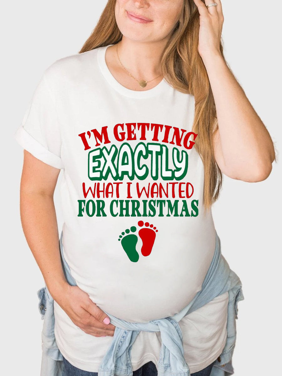 I'm Getting Exactly What I Wanted For Christmas Couple Sweatshirt