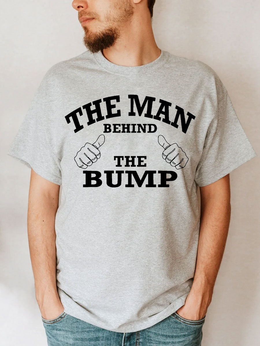 The Man Behind The Bump Daddy Sweatshirt