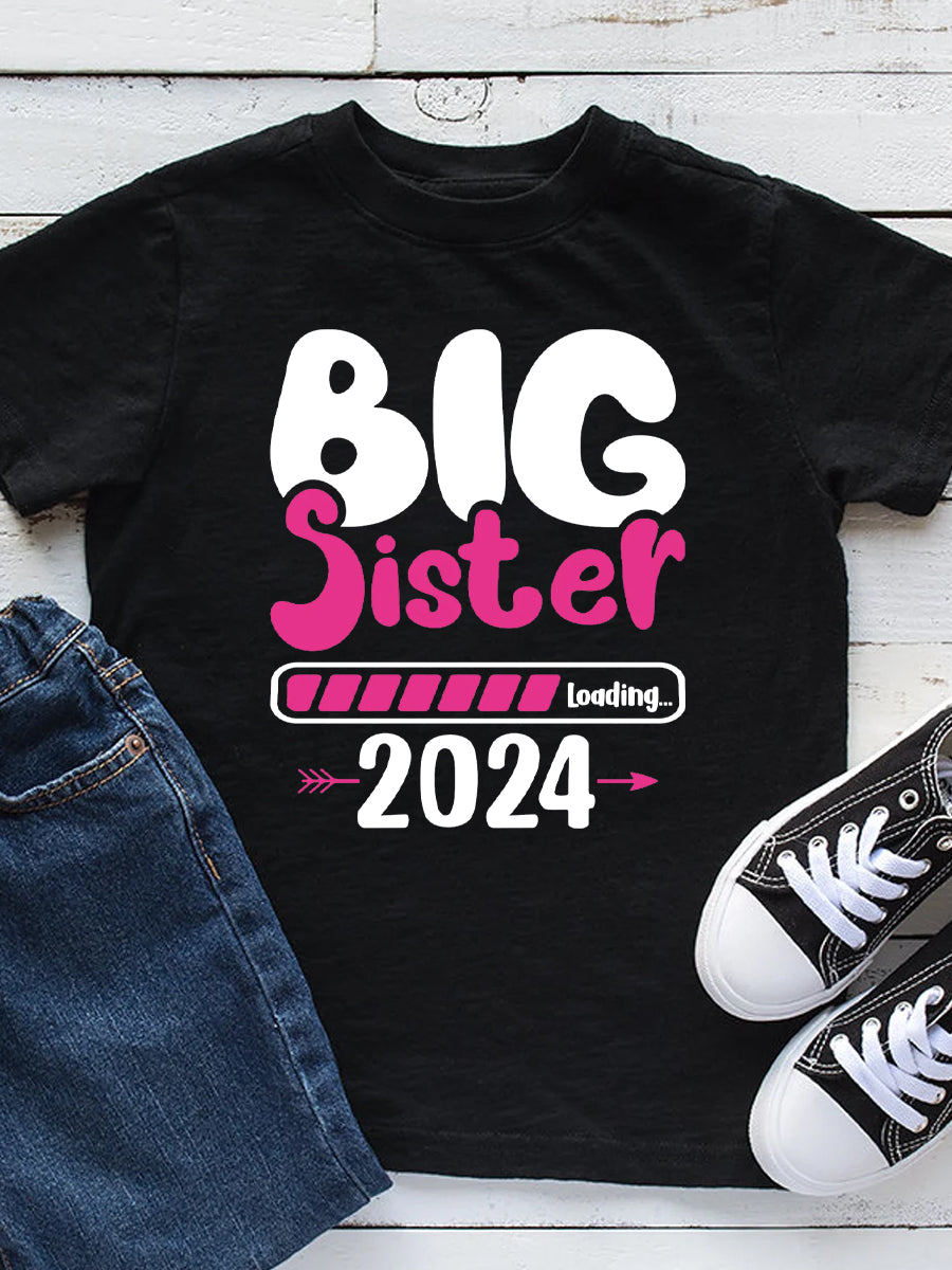 Big Brother/Sister 2024/2025 Cute Family Matching Shirt