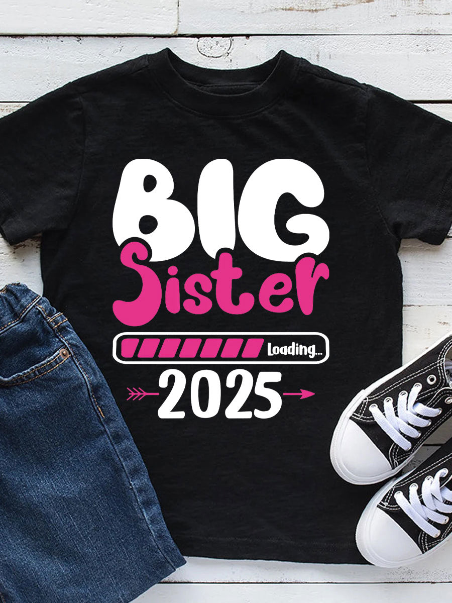 Big Brother/Sister 2024/2025 Cute Family Matching Shirt