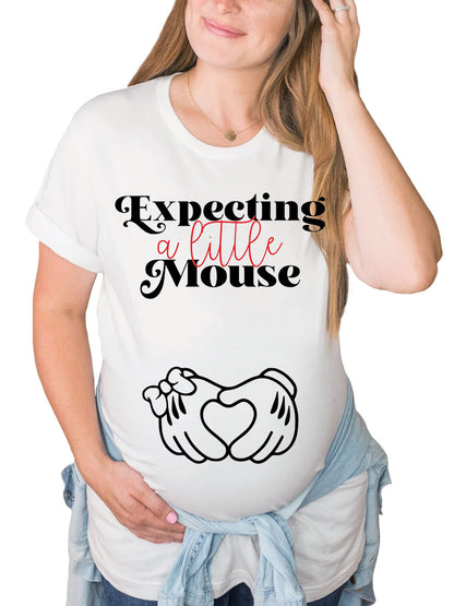 Excepting A Little Mouse Maternity Shirt