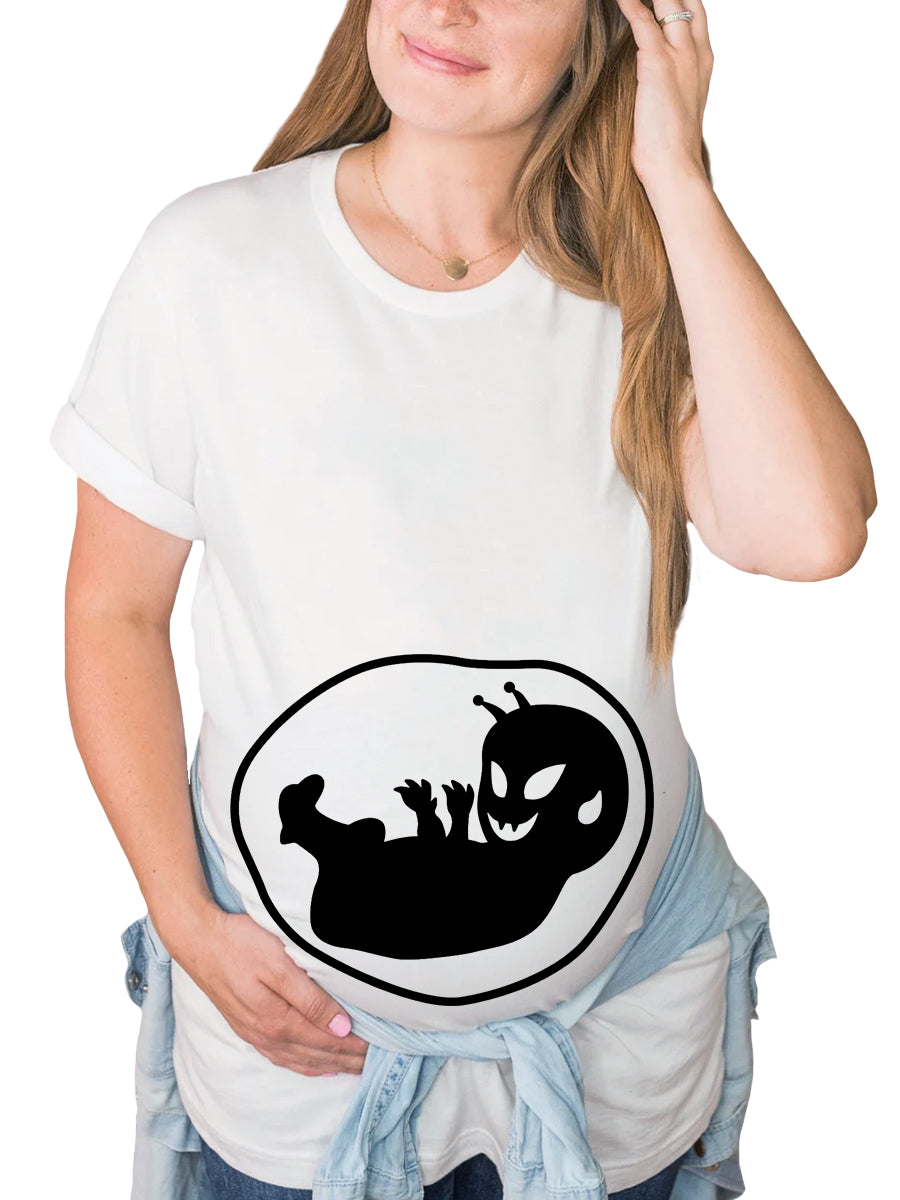 Baby Alien Maternity Shirt