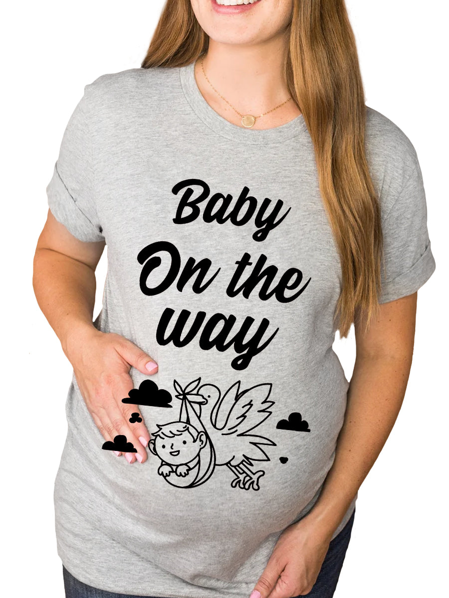 Baby On The Way Maternity Shirt