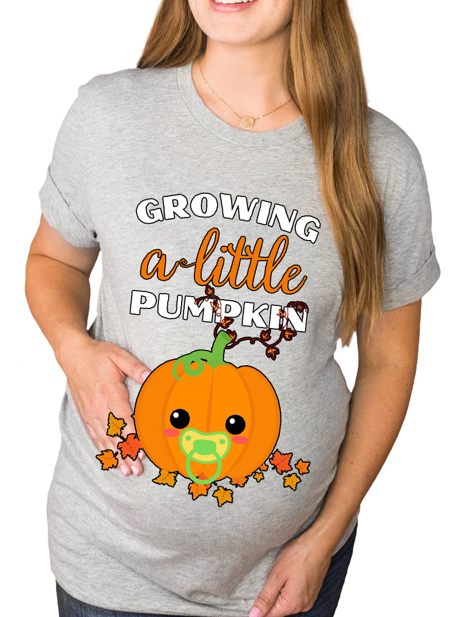 Growing A Little Pumpkin Maternity Shirt