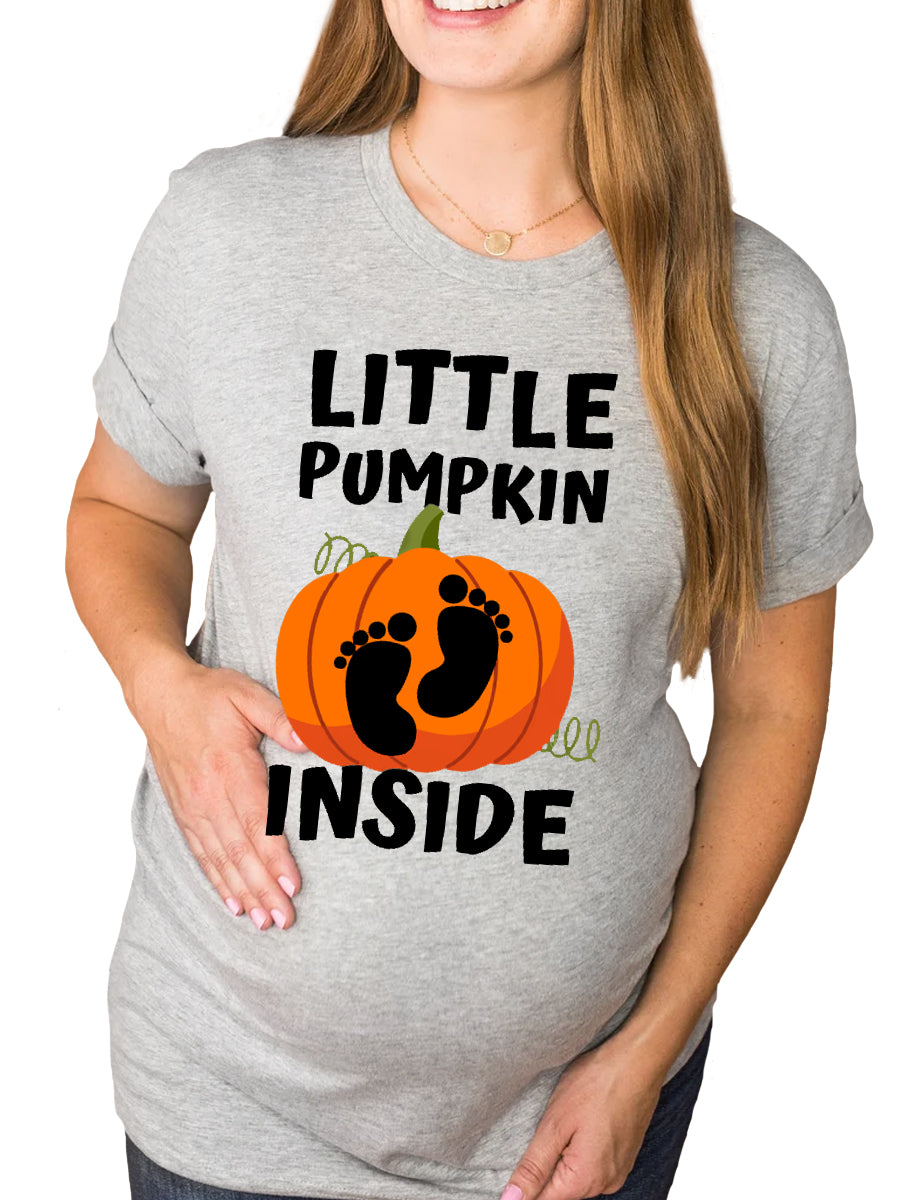 Little Pumpkin Inside Maternity Shirt