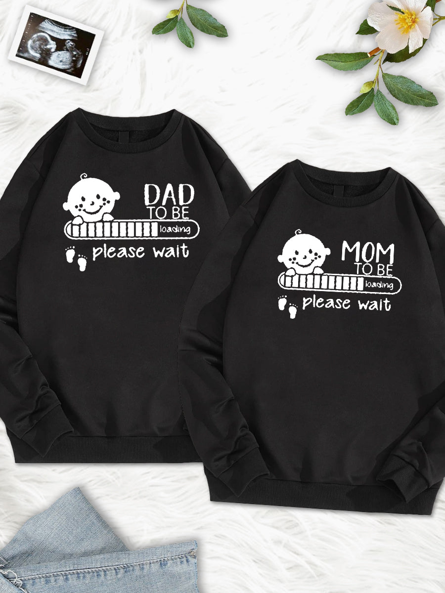 Daddy & Mama To Be Please Wait Couple Shirt