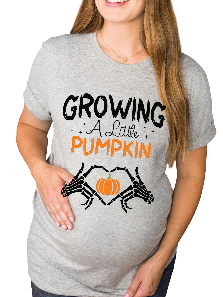 Growing A Little Pumpkin  Maternity Shirt