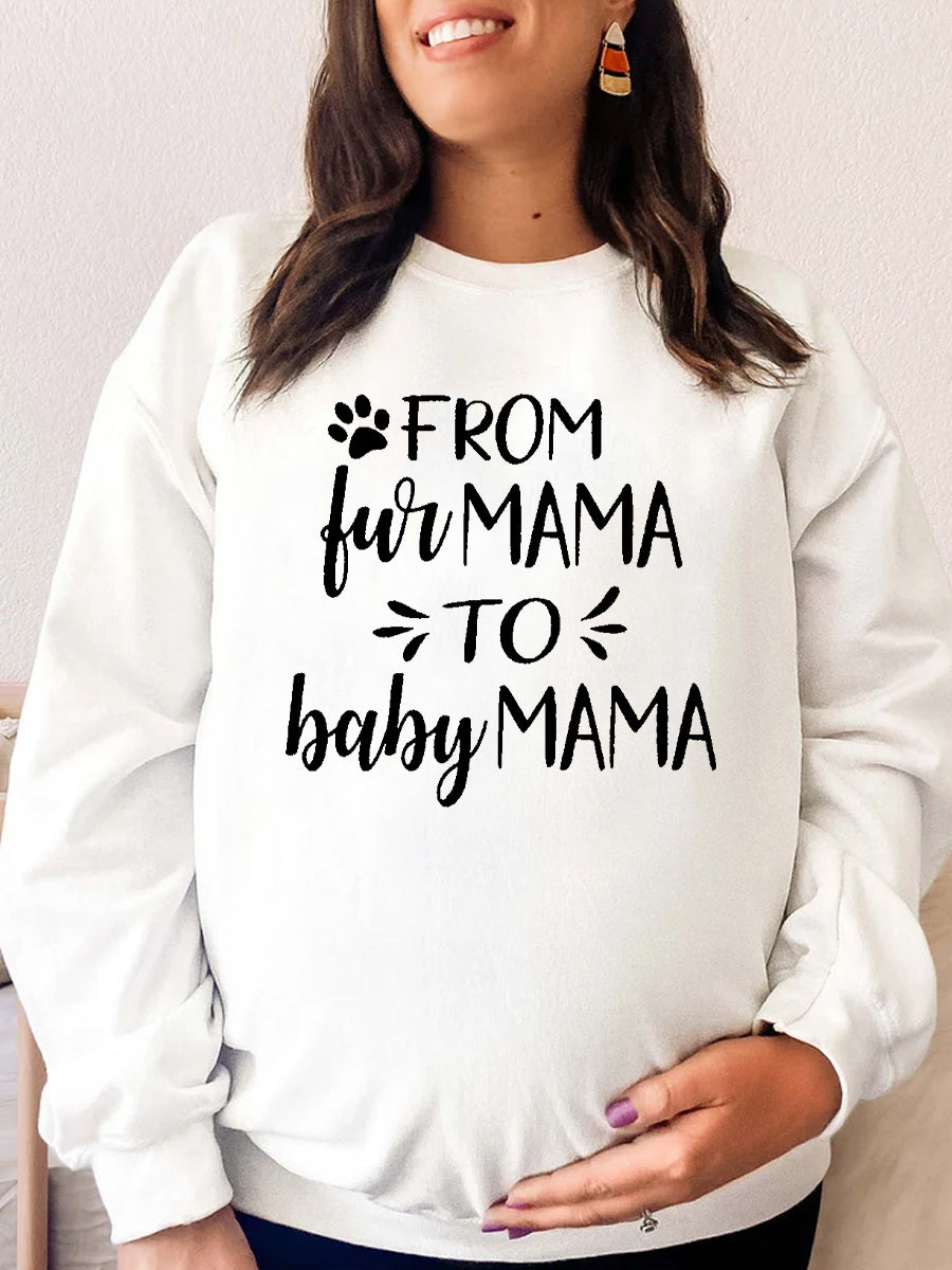 From Fur Mama/Daddy To Baby Mama/Daddy Parents Shirt