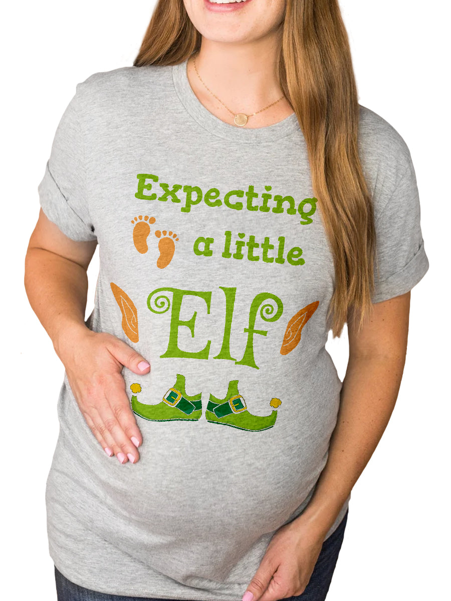 Expecting A Little Elf Maternity Shirt