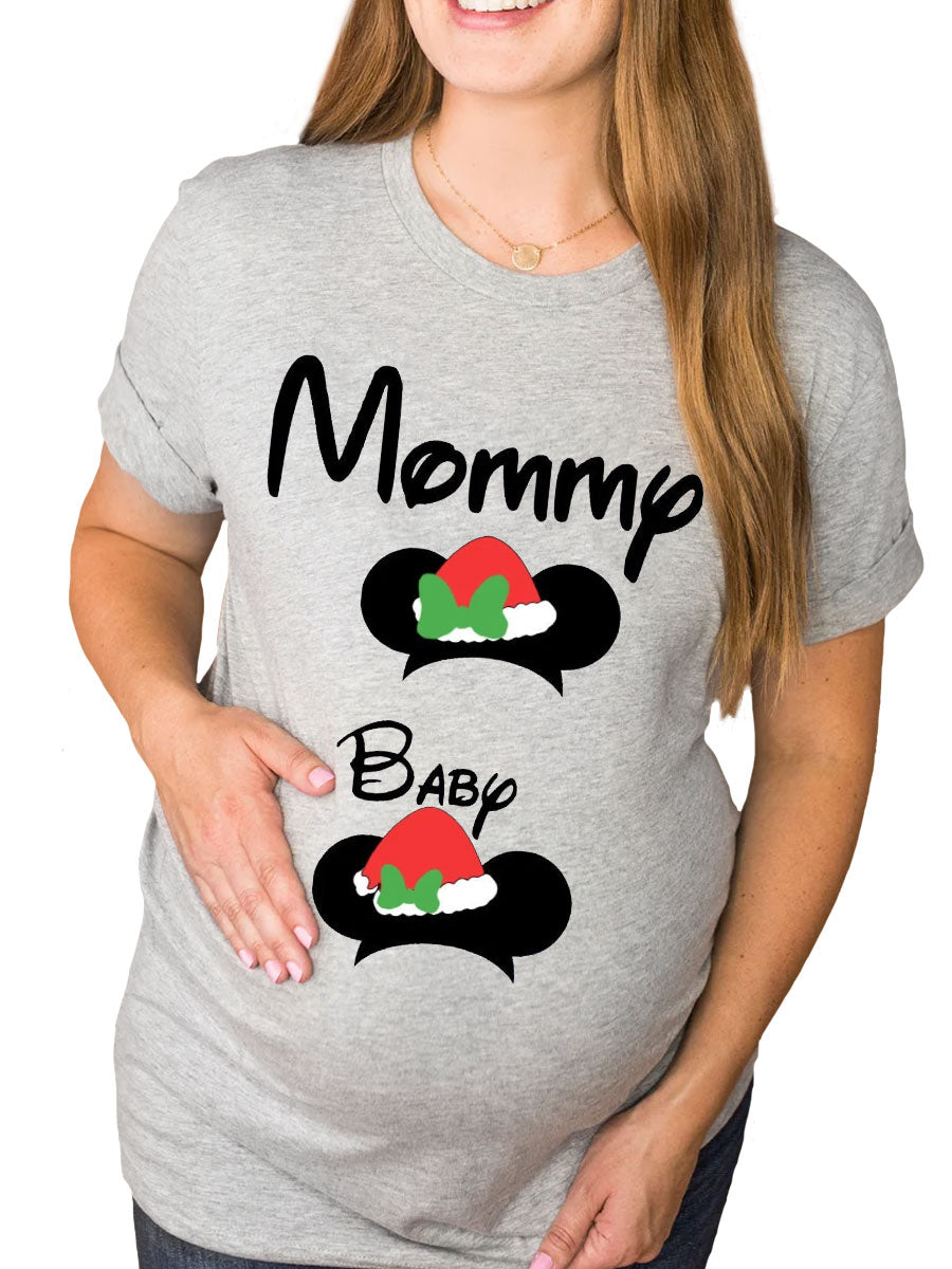 Mommy Baby Bump Maternity Shirt