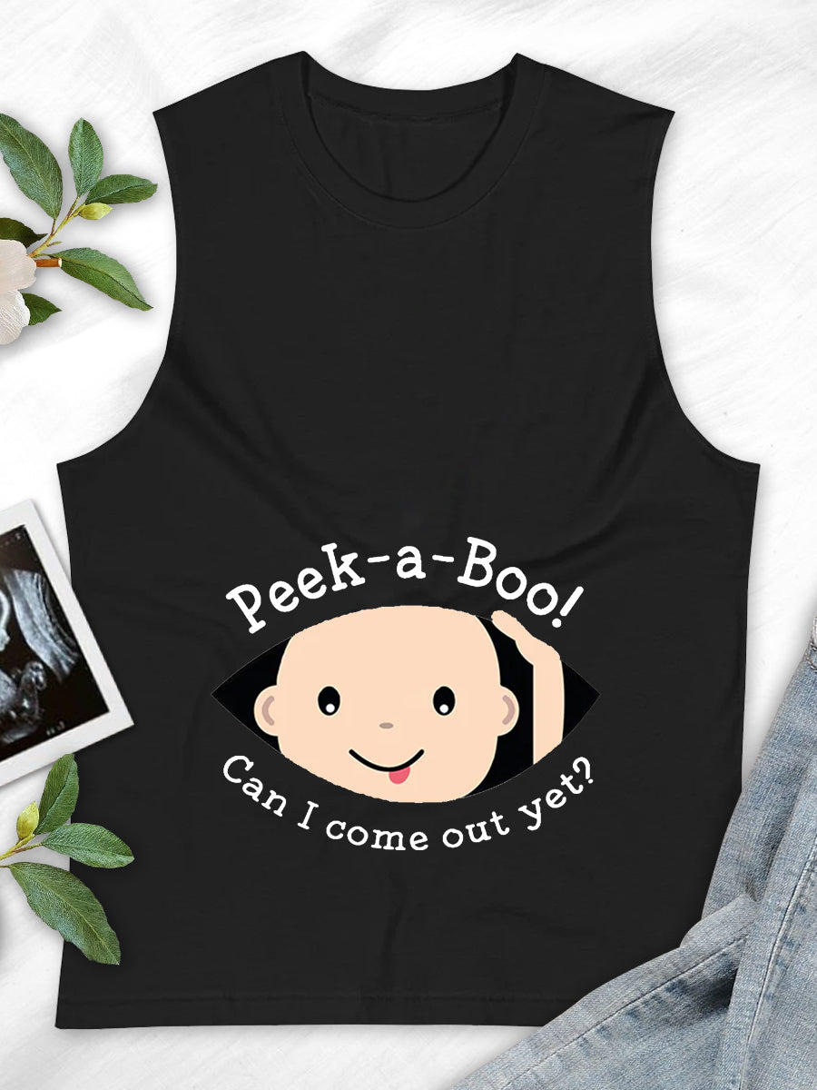 Can I Come Out Yet Maternity Shirt