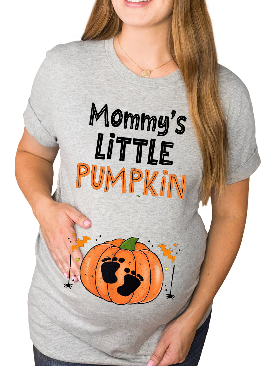 Mommy's Little Pumpkin Holiday Maternity Shirt