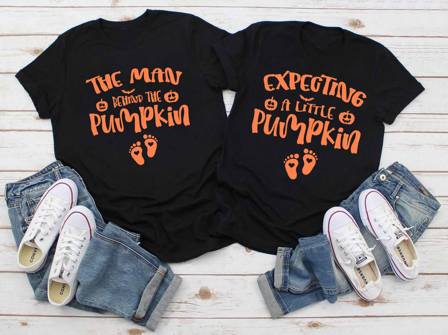 Excepting A Little Pumpkin Couple Shirt