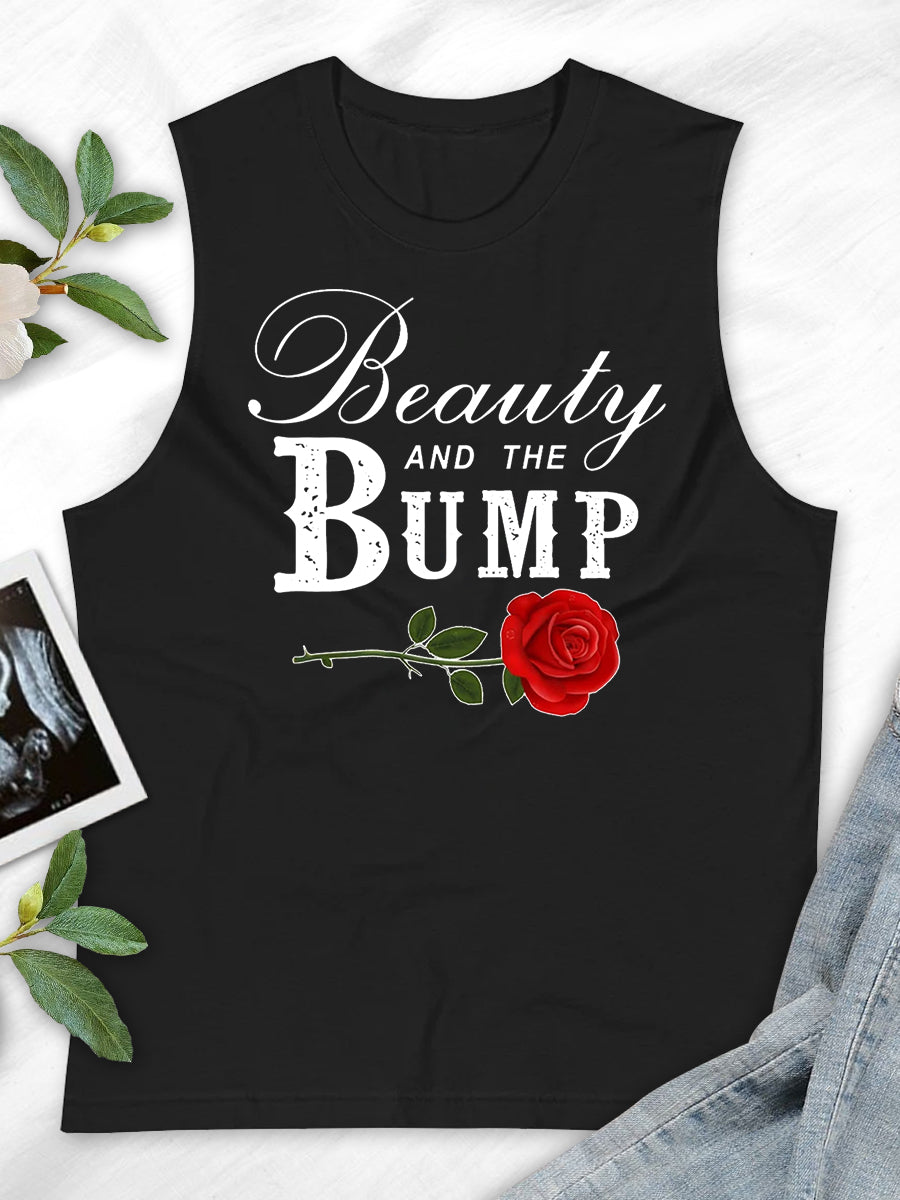 Beauty And The Bump Maternity Sweatshirt