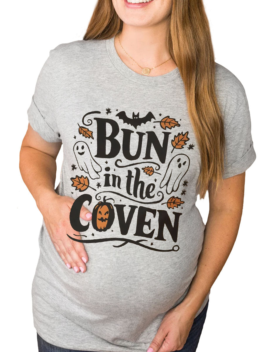 Bun In The Coven Maternity Shirt