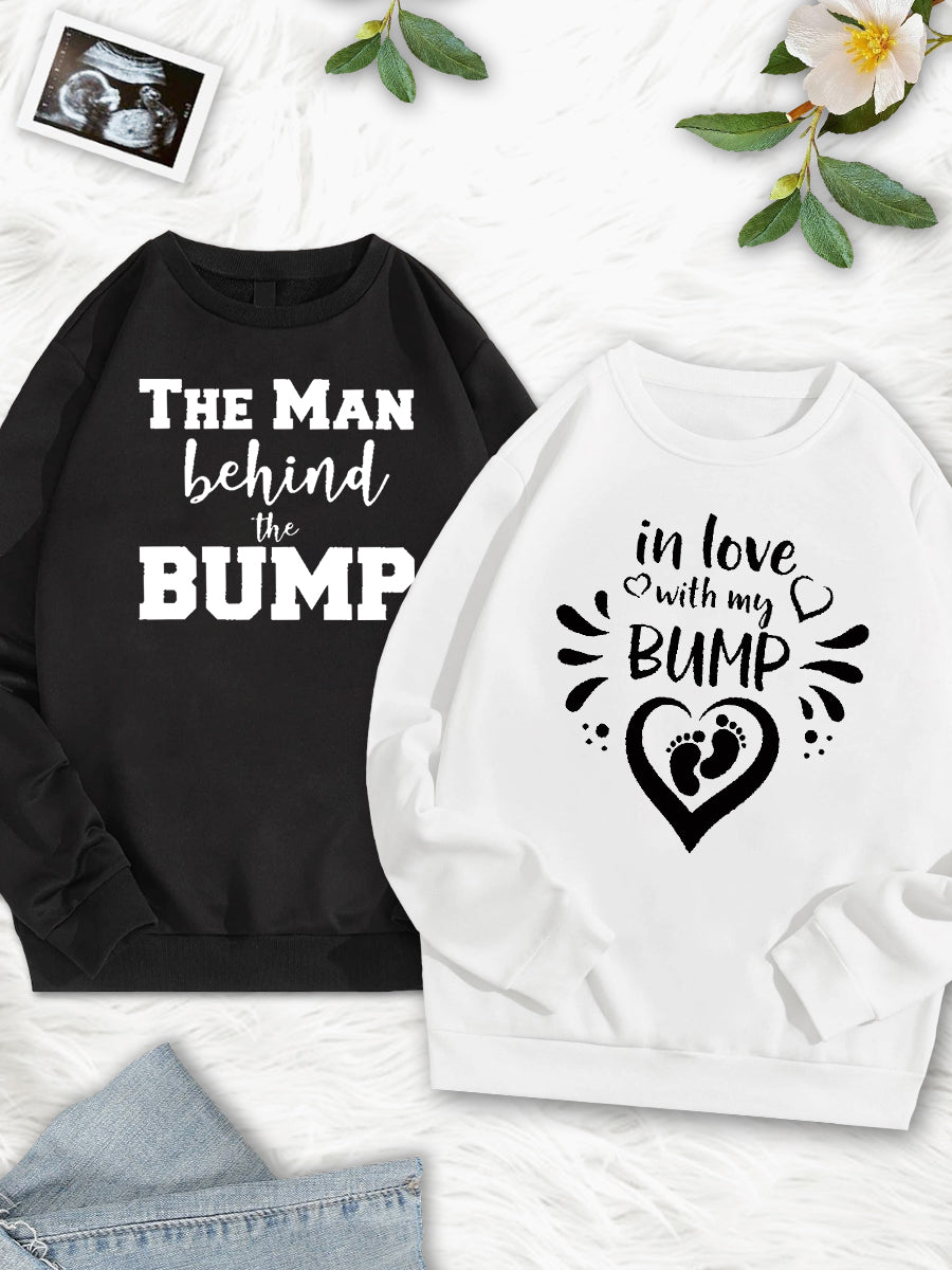 In Love With My Bump Couple Maternity Shirt