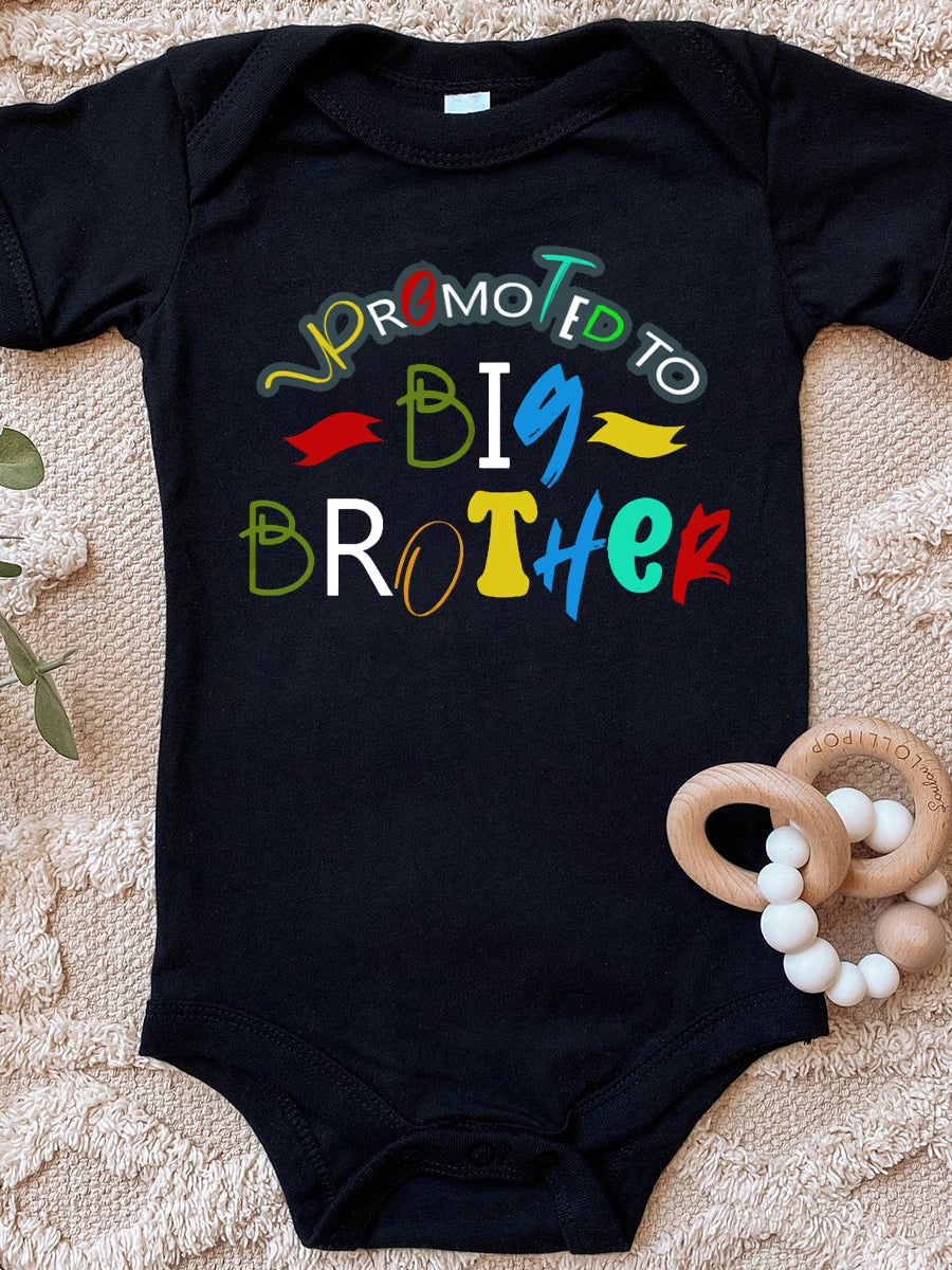 Promoted To Big Brother Family Matching Shirt