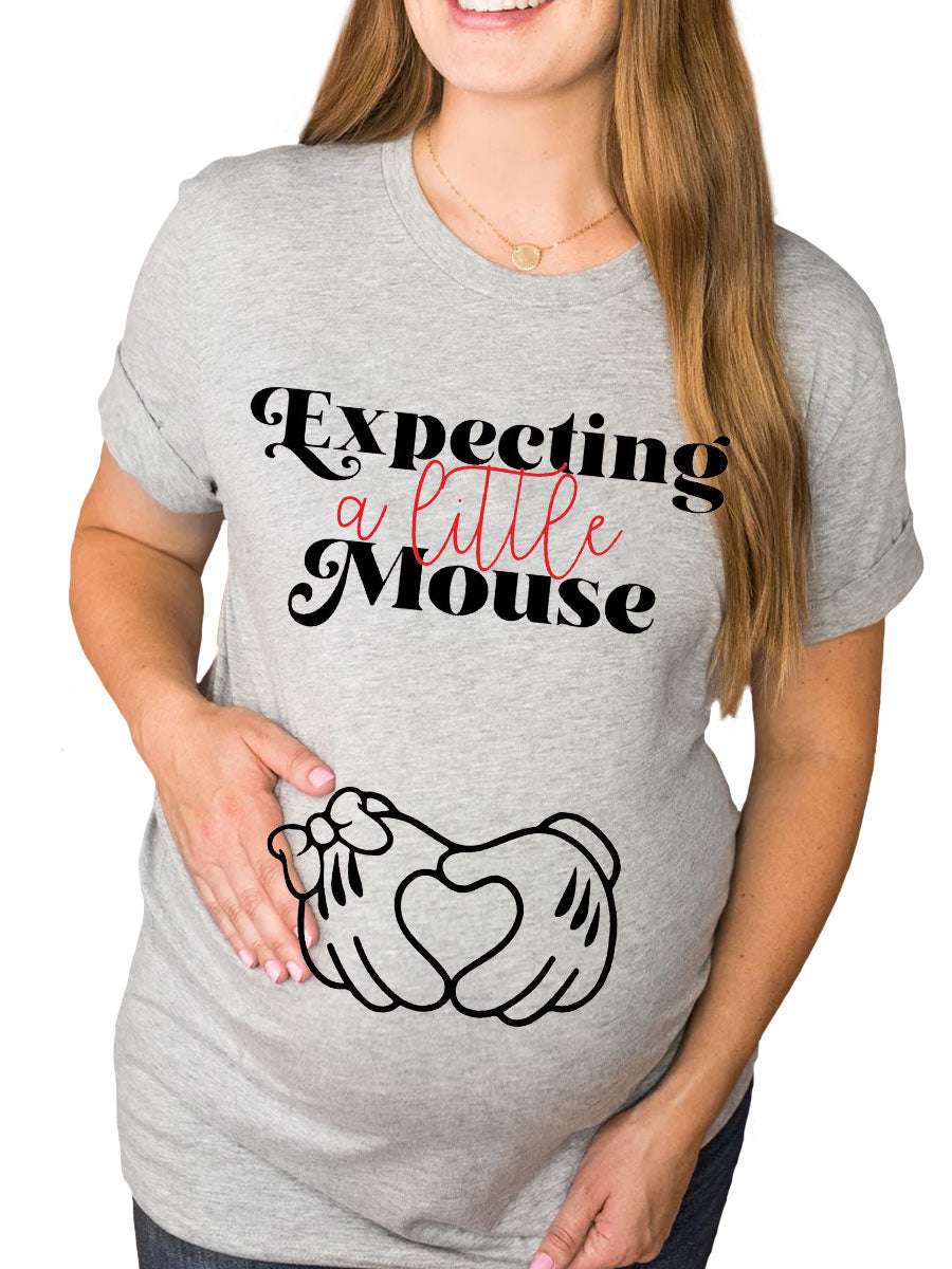 Excepting A Little Mouse Maternity Shirt