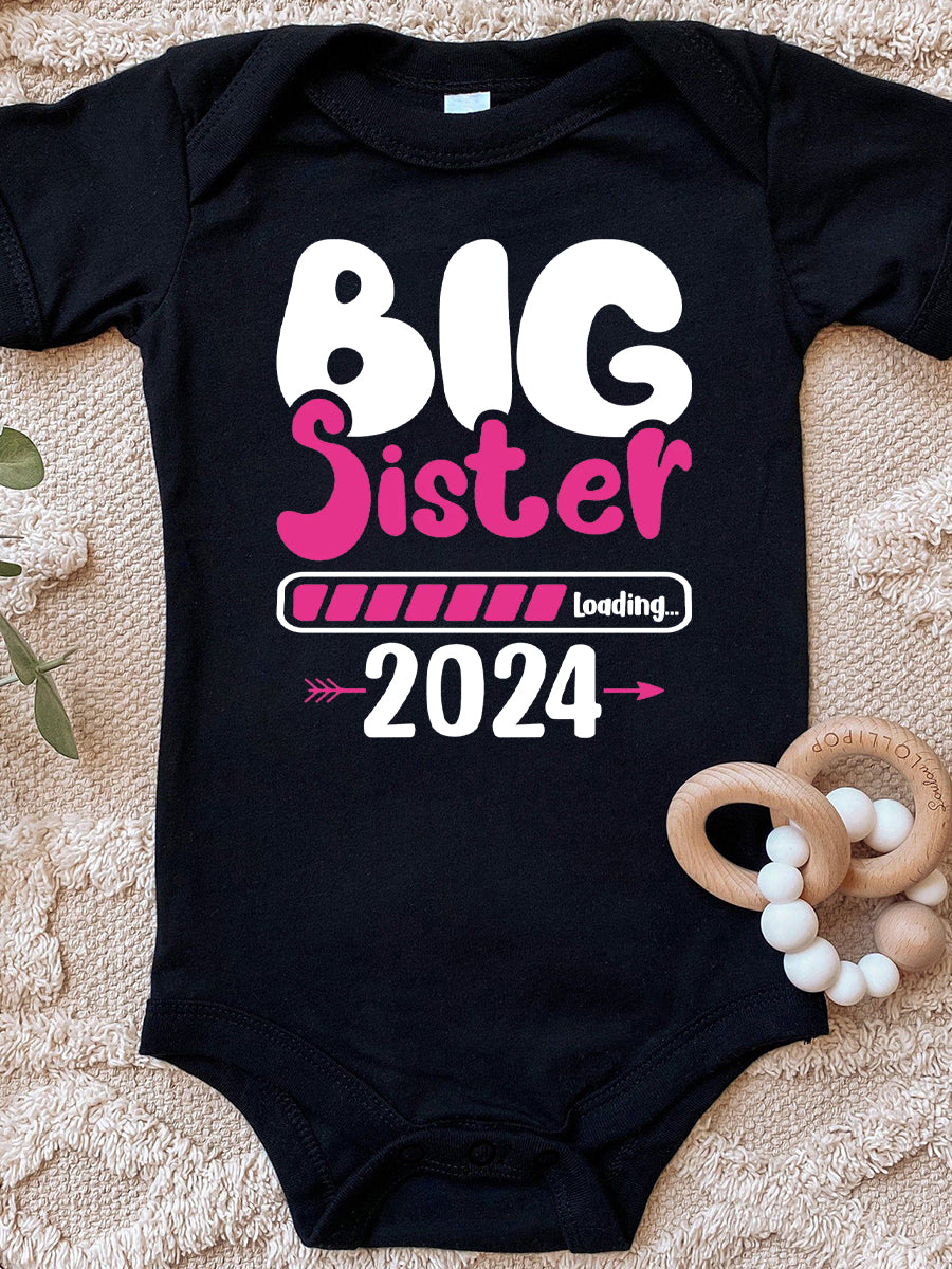 Big Brother/Sister 2024/2025 Cute Family Matching Shirt