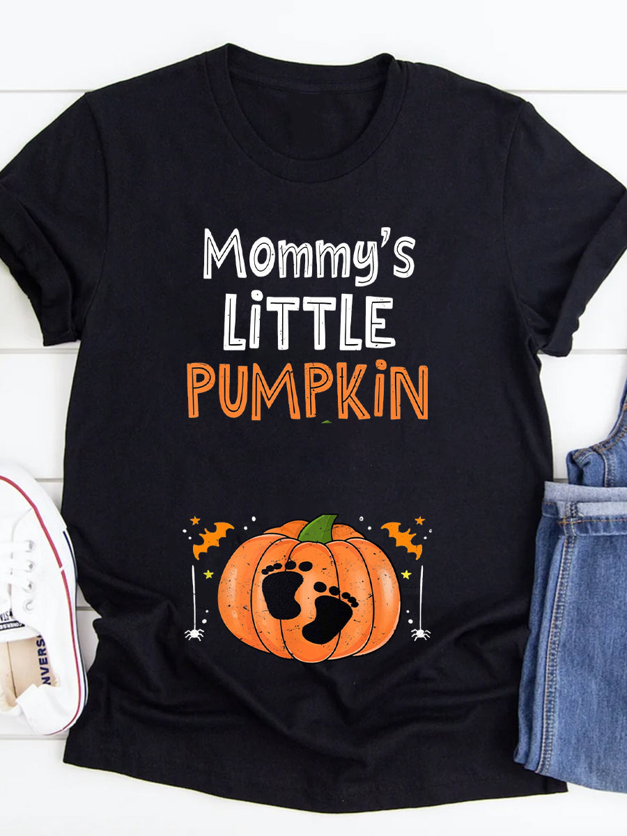 Mommy's Little Pumpkin Holiday Maternity Shirt