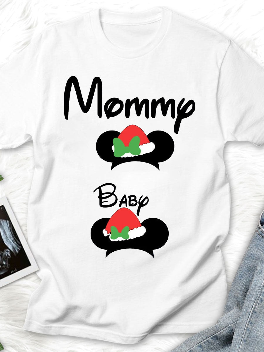 Mommy Baby Bump Maternity Shirt