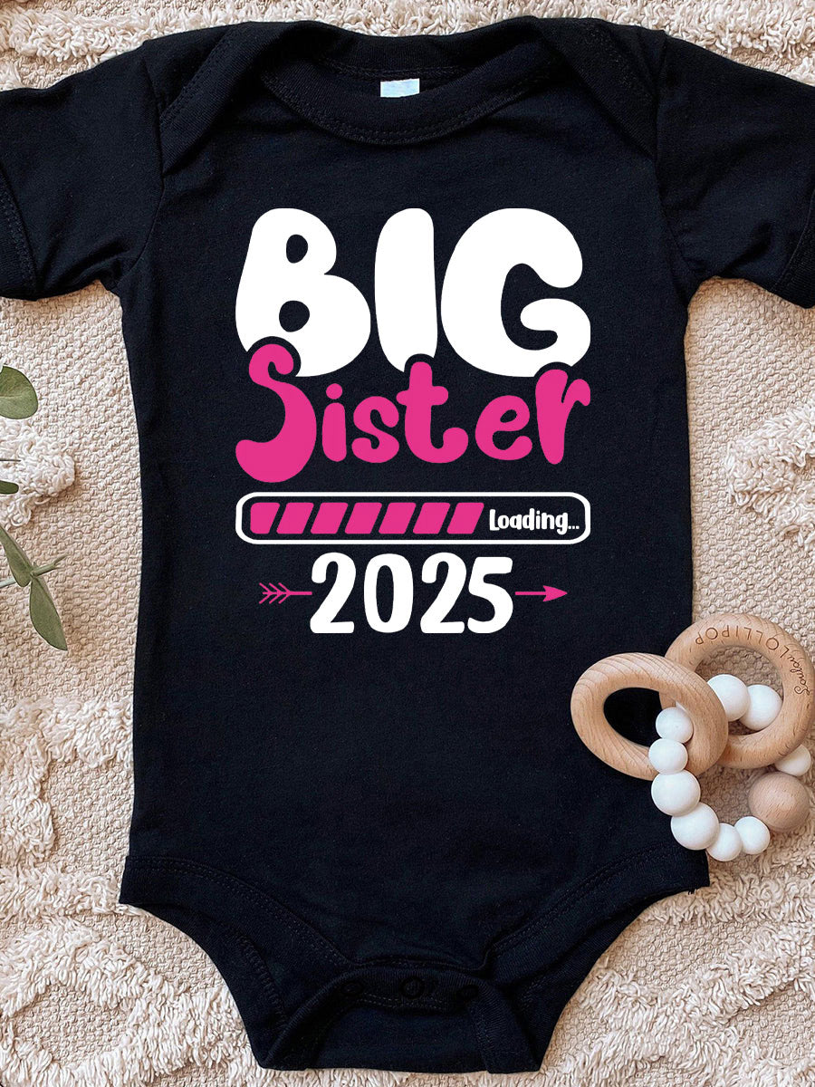 Big Brother/Sister 2024/2025 Cute Family Matching Shirt