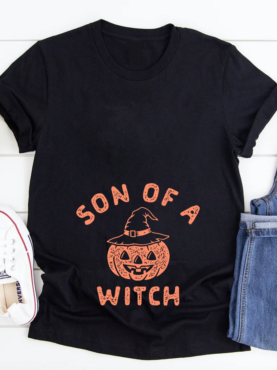 Son of Witch Maternity Shirt