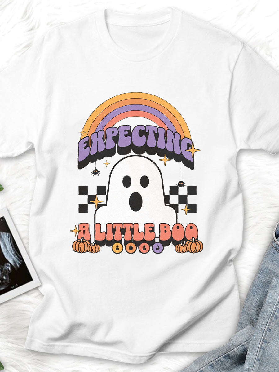 Expecting A Little Boo Maternity Shirt