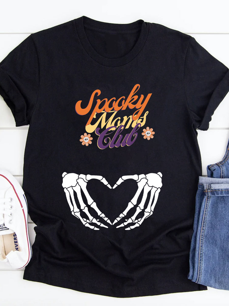 Spooky Mami Club Maternity Shirt