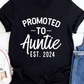 Promoted To Aunt Shirt