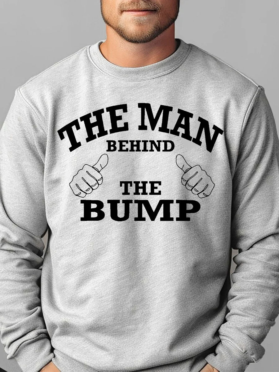 The Man Behind The Bump Daddy Shirt