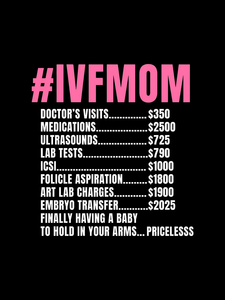 #IVF MOM Priceless Maternity Shirt