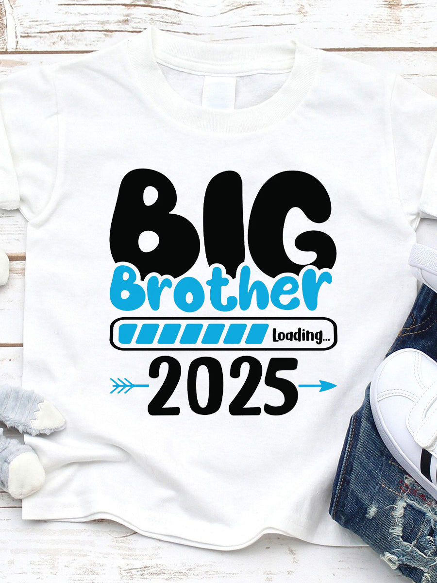 Big Brother/Sister 2024/2025 Cute Family Matching Shirt