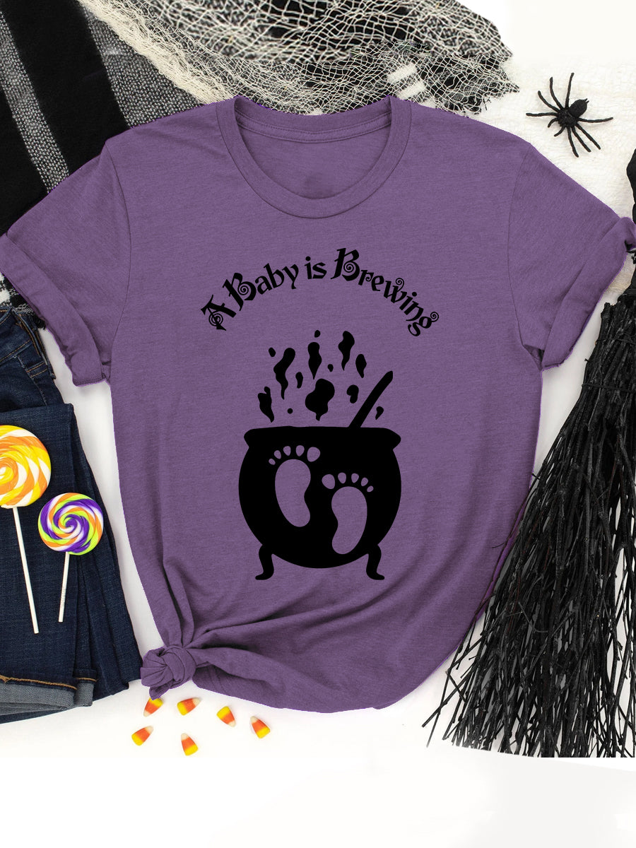 A Baby Is Brewing Maternity Shirt