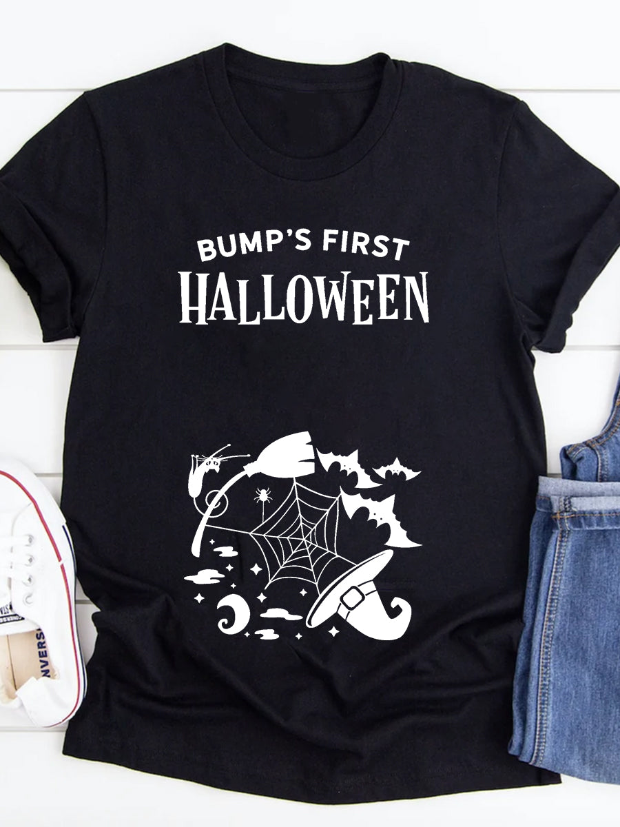 Bump's 1st Halloween Maternity Shirt