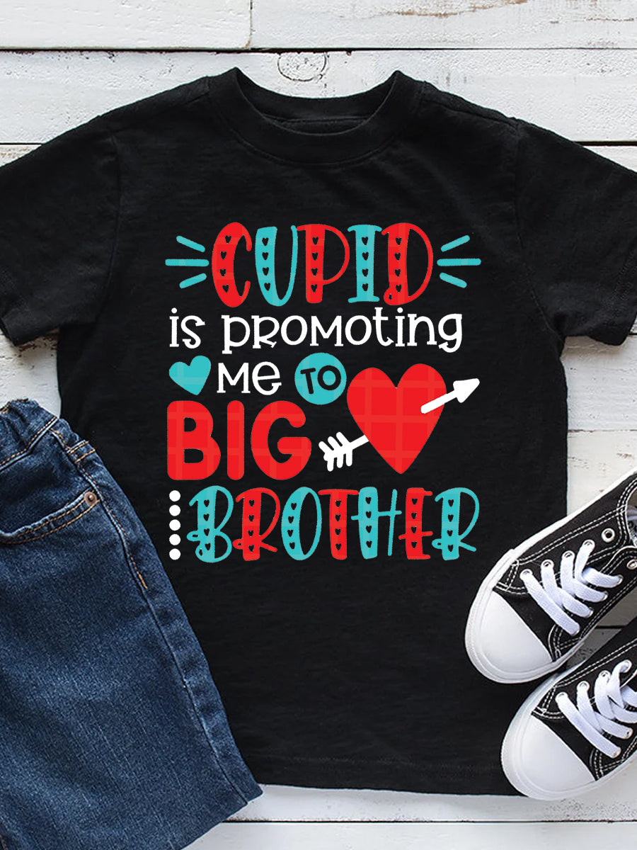 Cupid Is Promoting Me To Big Bro&Sis Family Matching Shirt