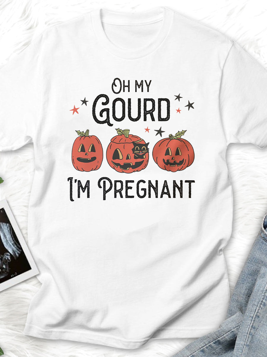 Oh My Gourd I'm Pregnant Maternity Shirt